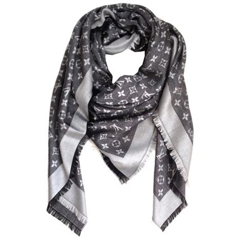 louis vuitton metallic scarf|louis vuitton denim scarf.